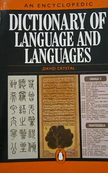 Cover of Dictionary of Language and Languages, an Encyclopedic
