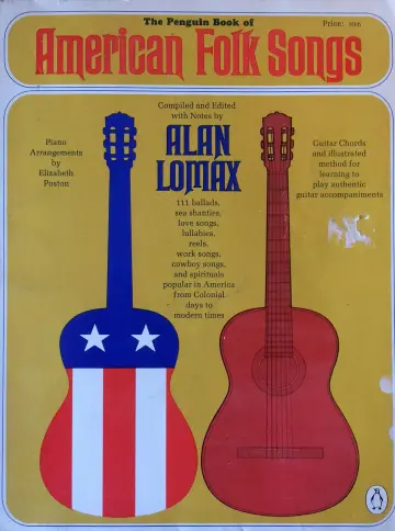 Cover of American Folk Songs, the Penguin Book of