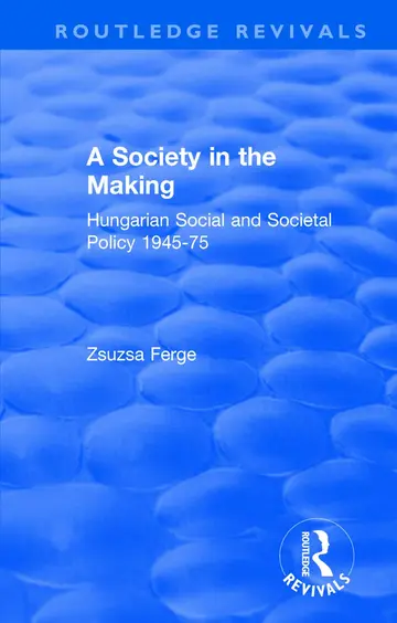 Cover of Society in the Making