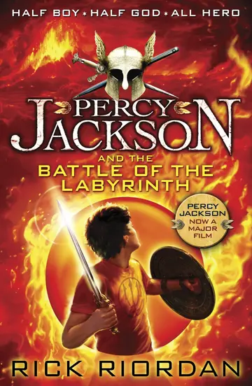 Cover of Percy Jackson and the Battle of the Labyrinth