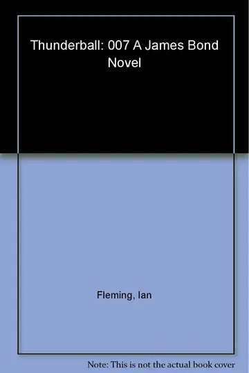 Cover of Thunderball