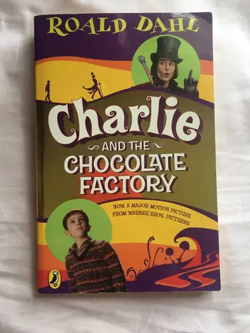 Cover of Charlie & Chocolate Factory movie novel