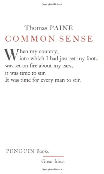 Cover of Common Sense