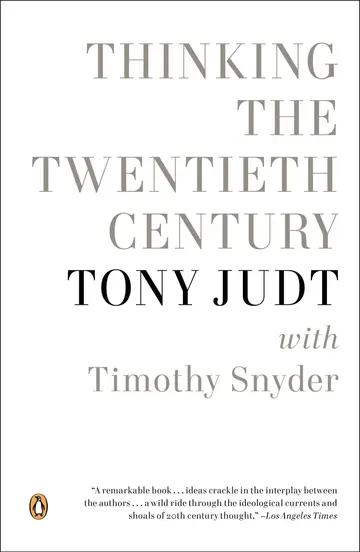 Cover of Thinking the Twentieth Century