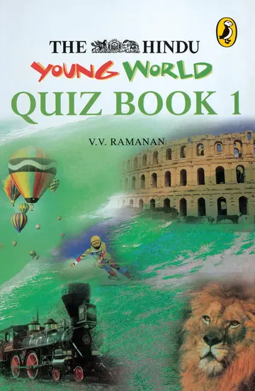 Cover of Hindu Young World Quiz Book - 1