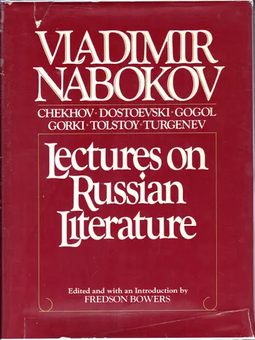 Cover of Lectures on Russian Literature