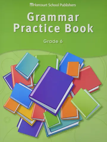 Cover of Grammar Practice Book