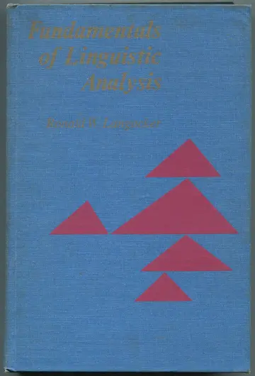 Cover of Fundamentals of Linguistic Analysis