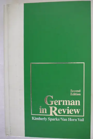 Cover of German in Review 2e