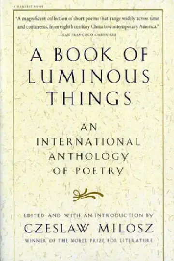 Cover of A Book of Luminous Things