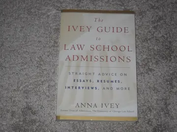 Cover of The Ivey Guide to Law School Admissions