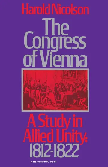 Cover of The Congress of Vienna