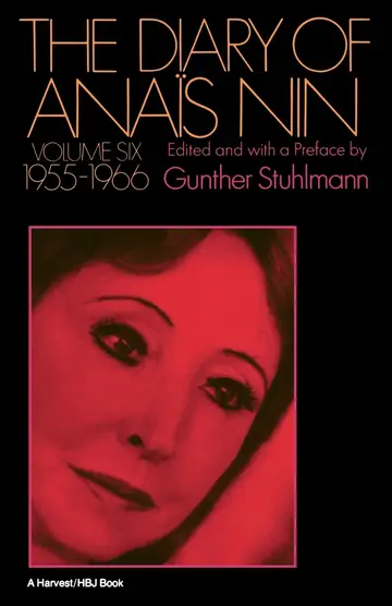 Cover of The Diary of Anais Nin