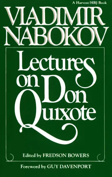 Cover of Lectures on Don Quixote