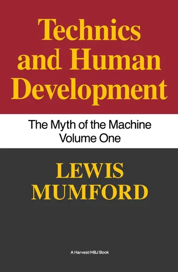 Cover of Techniques and Human Development
