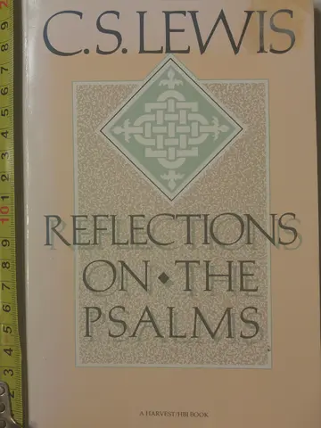 Cover of Reflections on the Psalms