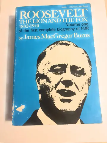 Cover of Roosevelt the Lion and the Fox
