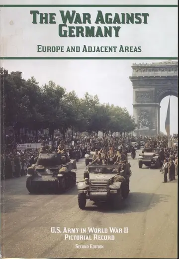 Cover of U.S. Army in World War II, Pictorial Record, the War Against Germany