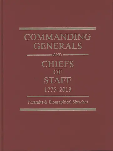 Cover of Commanding Generals & Chiefs of Staff 2010
