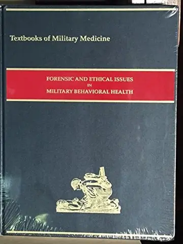 Cover of Forensic and Ethical Issues in Military Behavioral Health