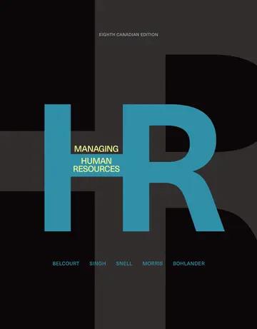 Cover of Managing Human Resources