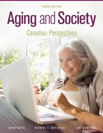 Cover of Aging and Society Canadian Perspectives