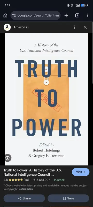 Cover of Truth to Power