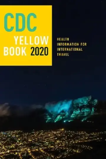 Cover of CDC Yellow Book 2020