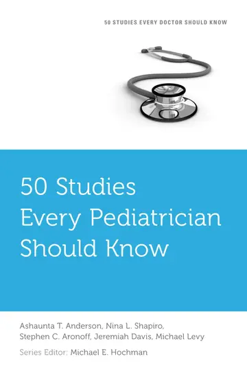 Cover of 50 Studies Every Pediatrician Should Know
