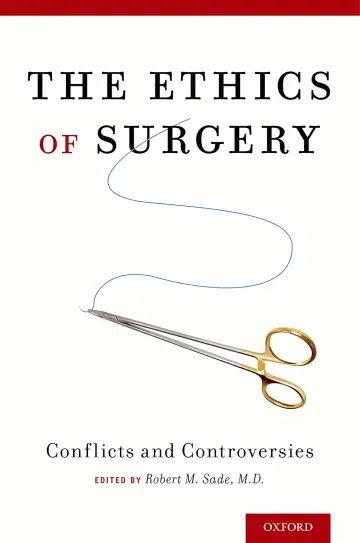 Cover of The Ethics of Surgery