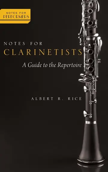 Cover of Notes for Clarinetists