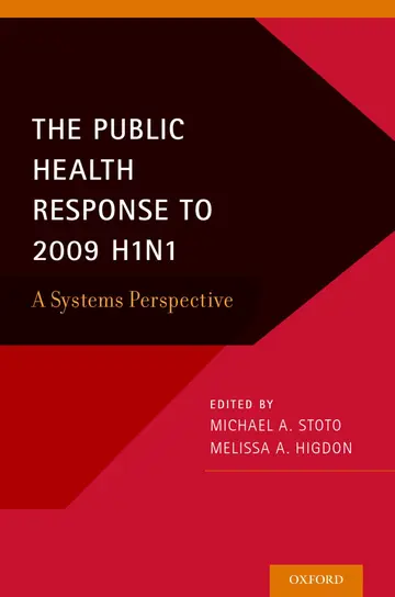 Cover of The Public Health Response to 2009 H1n1