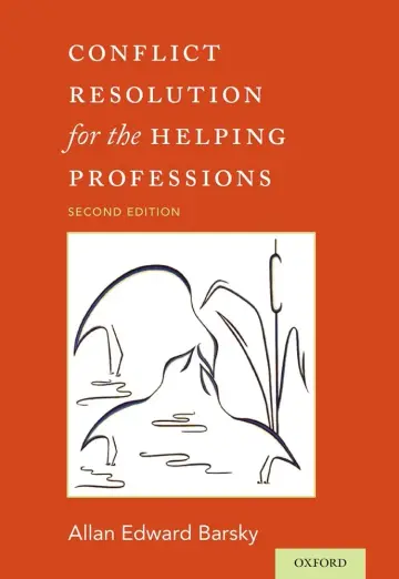 Cover of Conflict Resolution for the Helping Professions