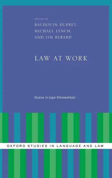 Cover of Law at Work
