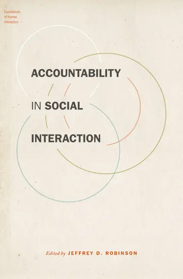 Cover of Accountability in Social Interaction