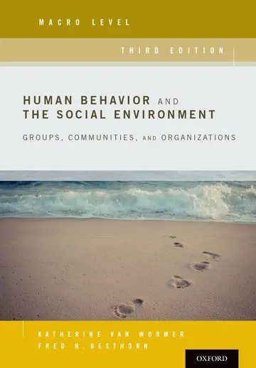 Cover of Human Behavior and the Social Environment, Macro Level