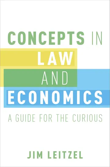 Cover of Concepts in Law and Economics