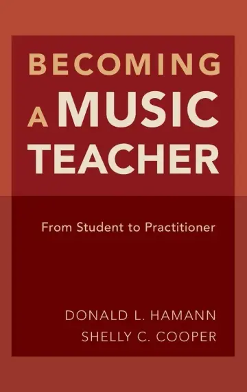 Cover of Becoming a Music Teacher