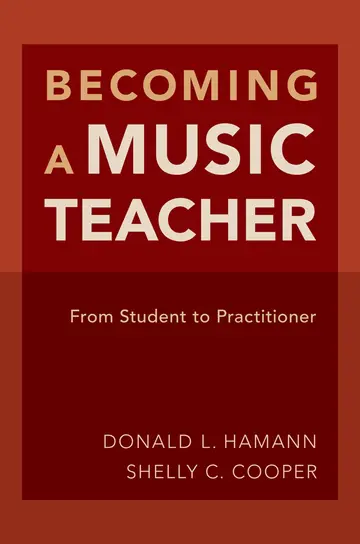 Cover of Becoming a Music Teacher