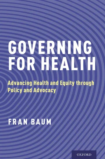 Cover of Governing for Health P