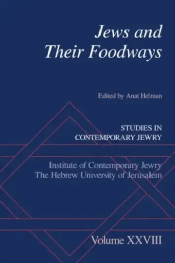 Cover of Jews and Their Foodways
