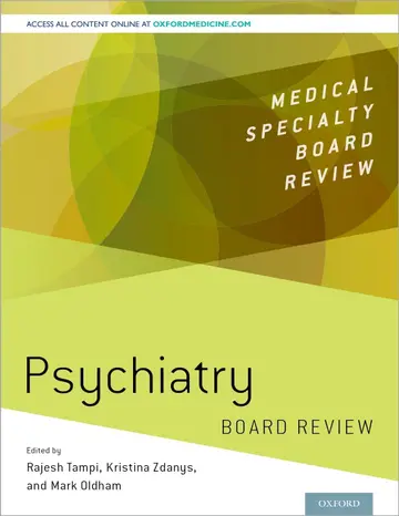 Cover of Psychiatry Board Review