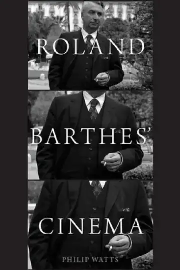 Cover of Roland Barthes Cinema P
