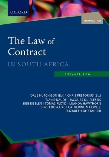 Cover of The Law of Contract in South Africa