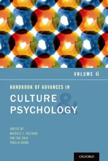 Cover of Handbook of Advances in Culture and Psychology