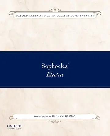 Cover of Sophocles' Electra