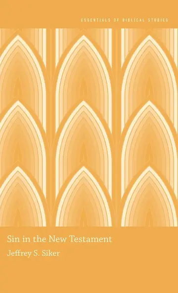 Cover of Sin in the New Testament