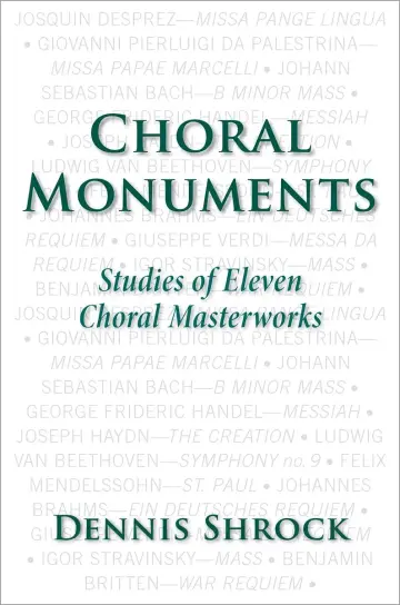 Cover of Choral Monuments