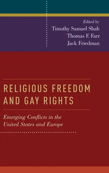 Cover of Religious Freedom and Gay Rights