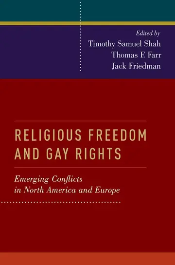 Cover of Religious Freedom and Gay Rights